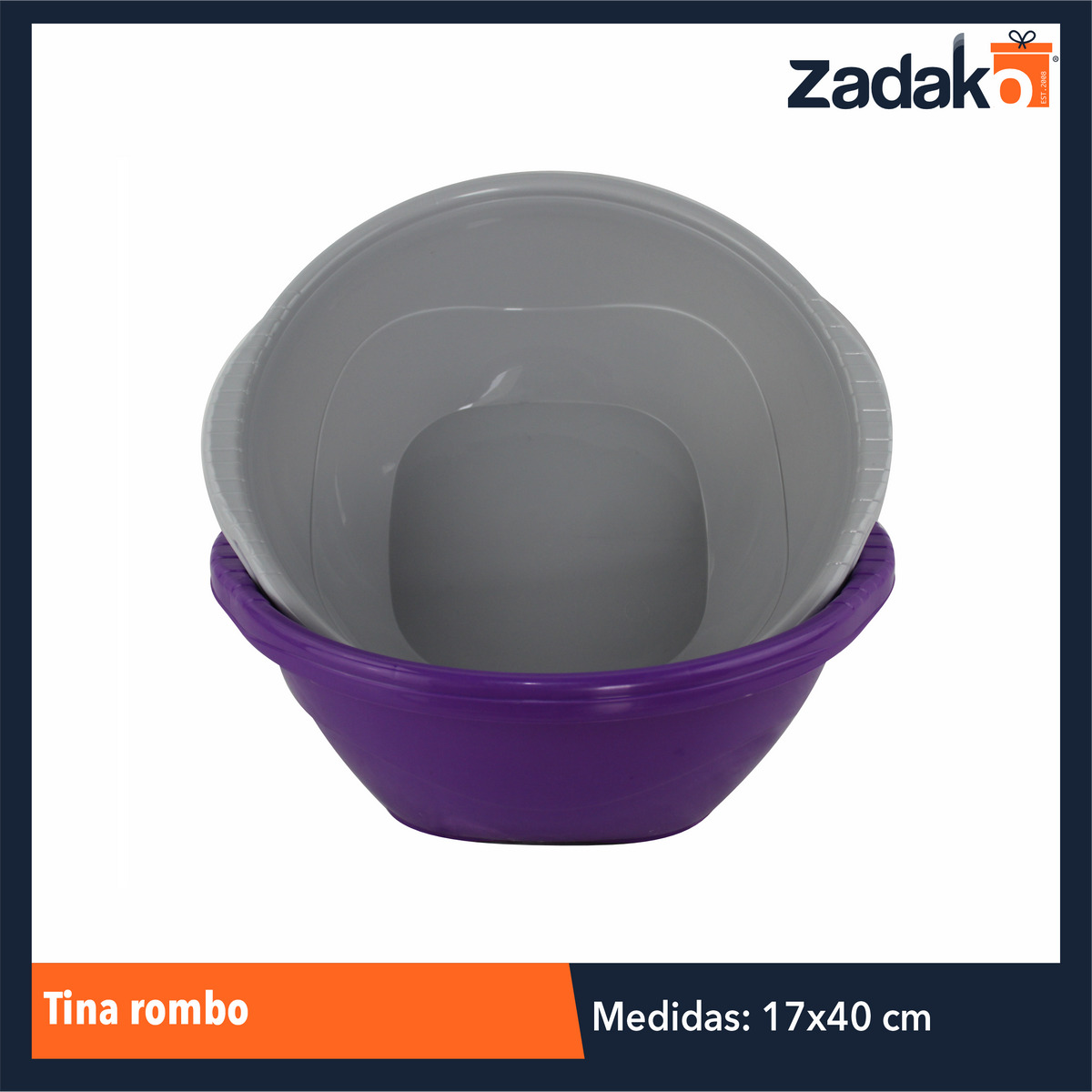 N-GPM-4753 TINA ROMBO CON 1 PZ O CAJA CON 25 PZS