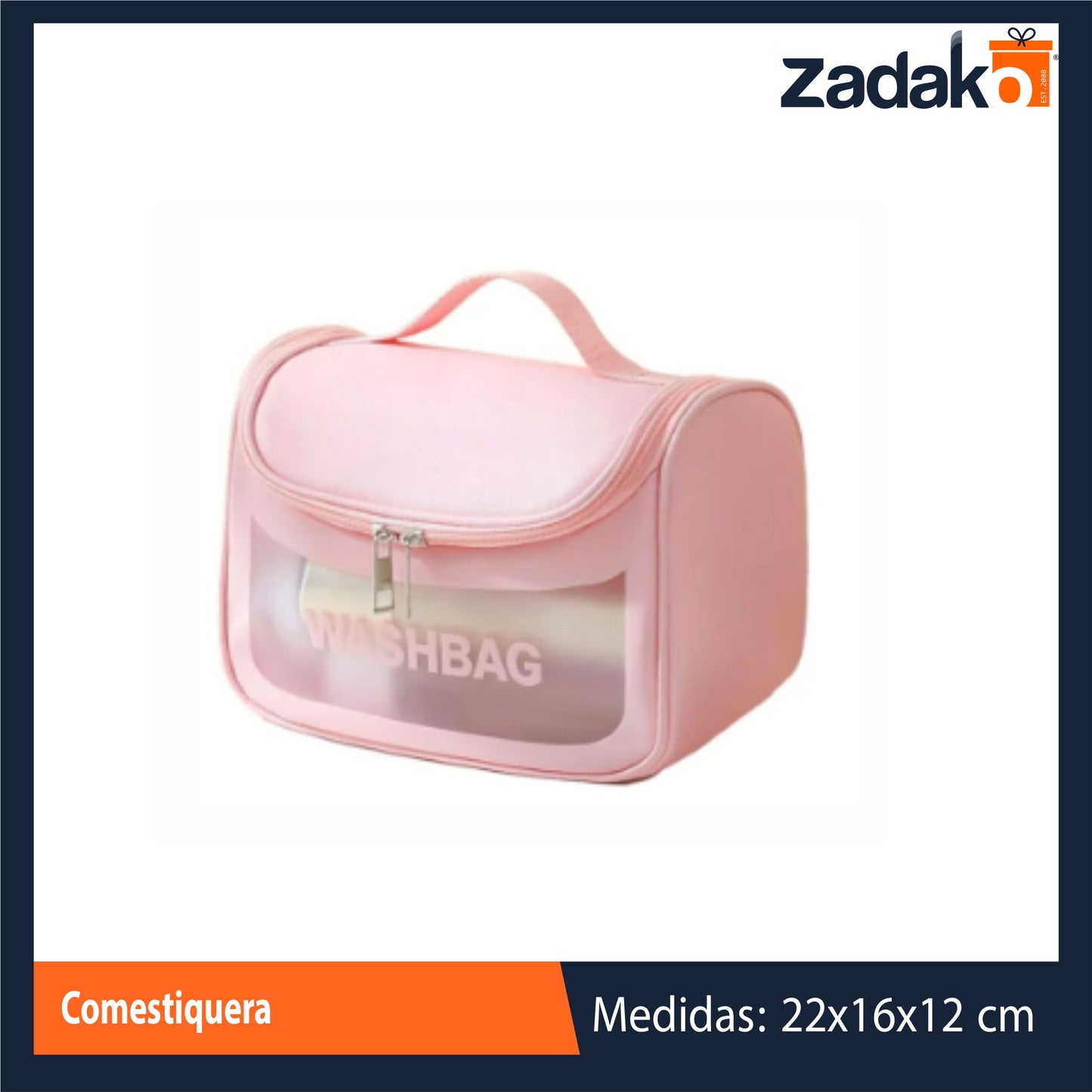 ZA-0104 COMESTIQUERA 22X12X16 CM CON 1 PZ O CAJA CON 240 PZS