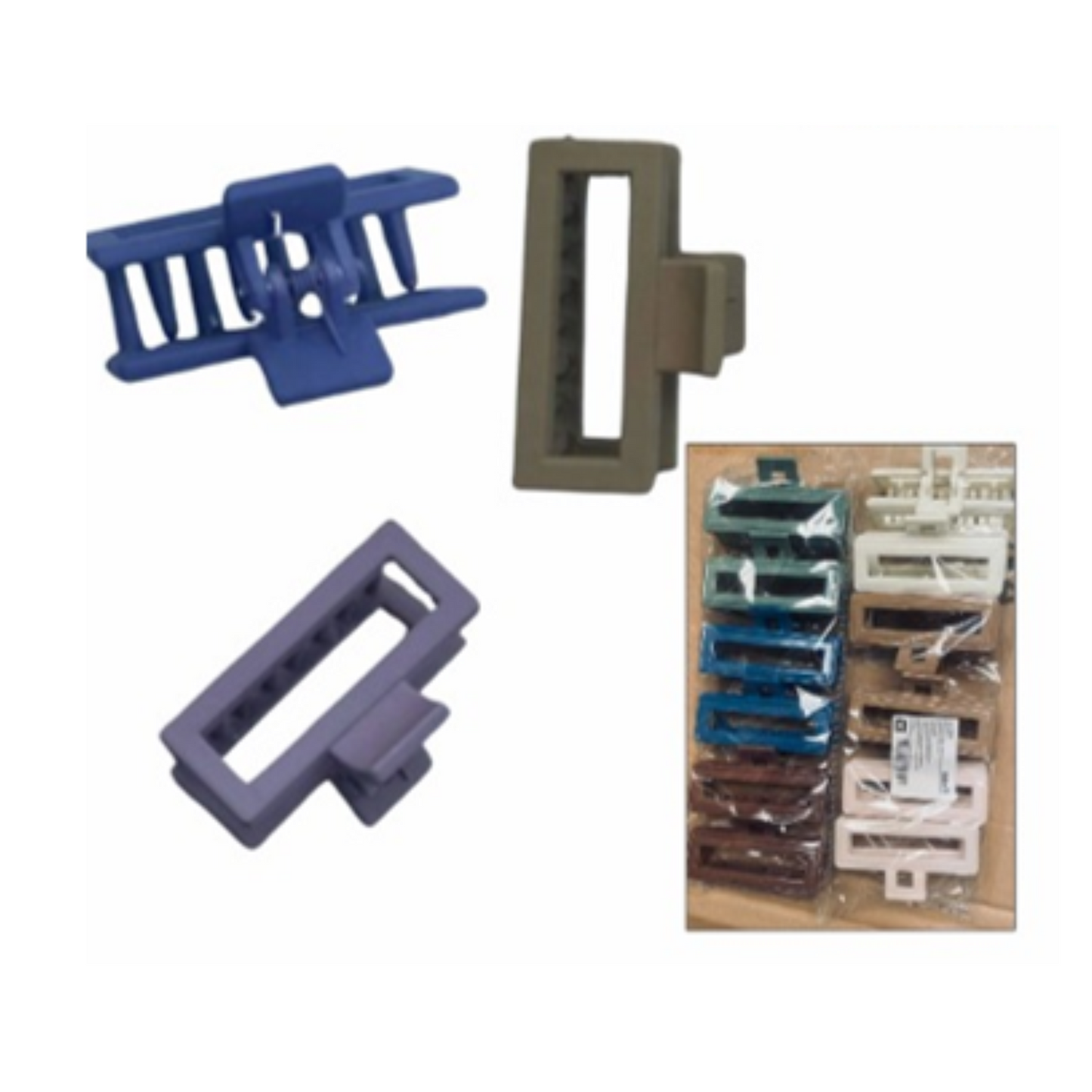 ZB-0344 GPM-3133 BOLSA DE 12 PINZAS PARA EL CABELLO CON 1 PZ O CAJA CON 100 PZS