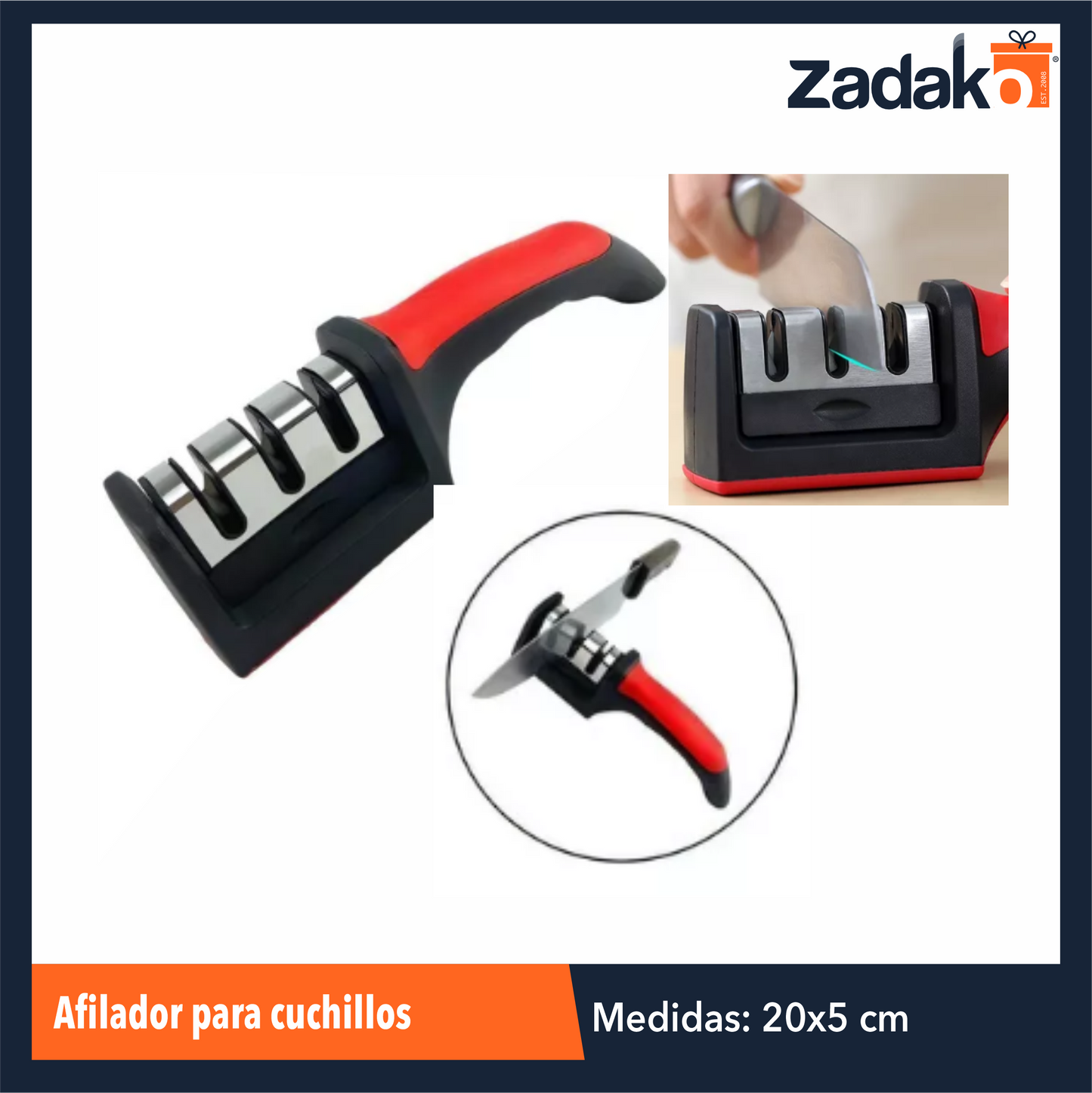 N-GPM-4112 GPM-4112 ZC-0530 AFILADOR PARA CUCHILLOS CON 1 PZ O CAJA CON 144 PZS