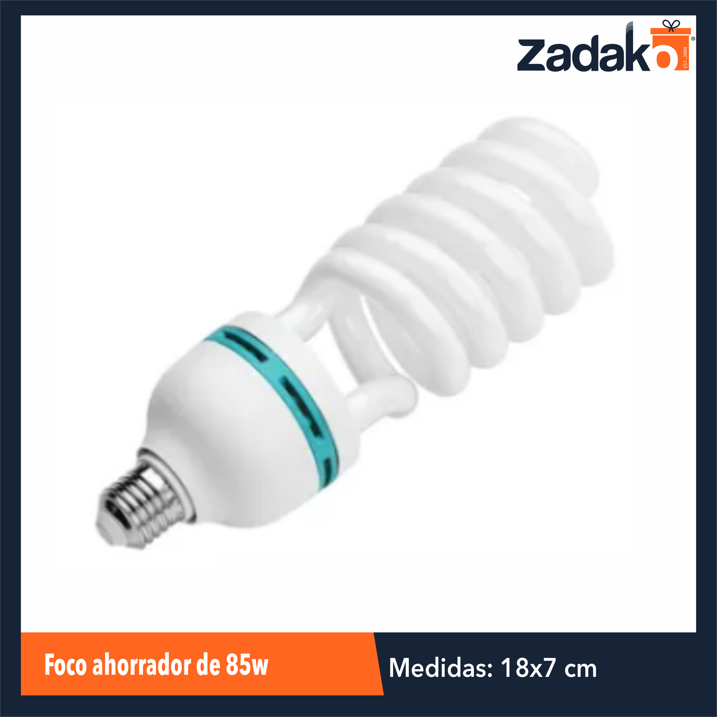 N-GPM-2665 ZF-0319 FOCO AHORRADOR DE 85W CON 1 PZ O CAJA CON 50 PZS