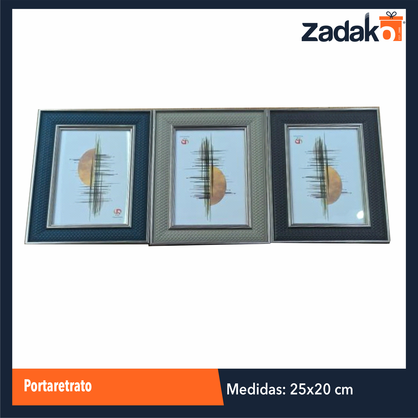 N-GPM-3482 ZH-0237 PORTARETRATO DE 20x25 CM CON 1 PZ O CAJA CON 48 PZS