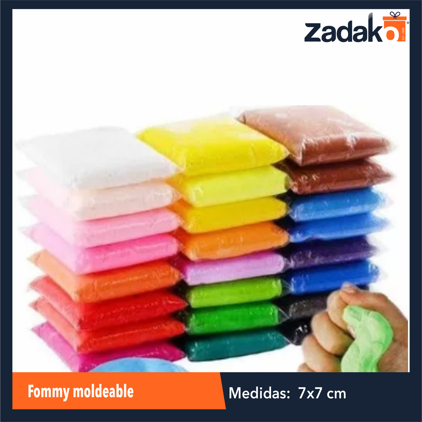 N-GPM-2816 GPM-2816 G-841-12 ZJ-1460 FOMMY MOLDEABLE CON 48 PZS O CAJA CON 50 PQTS