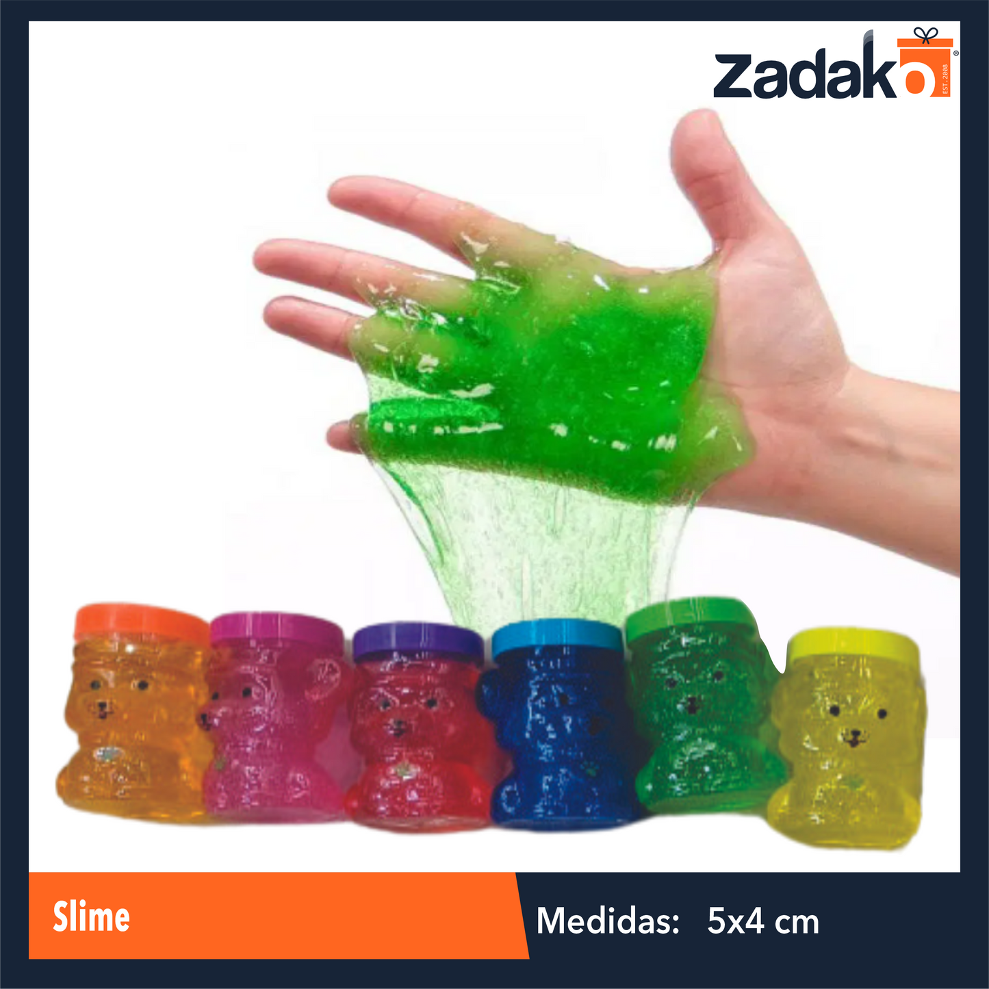 ZJ-1470 SLIME CON 24 PZS O CAJA CON 20 PQTS