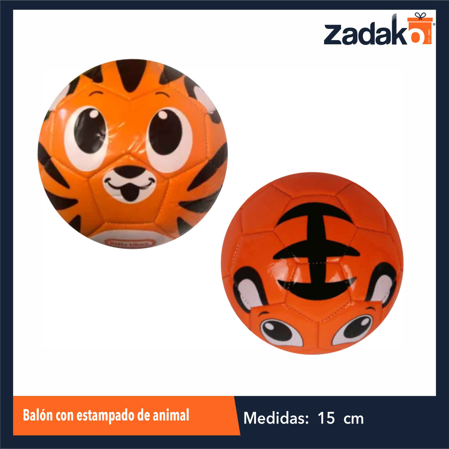 N-GPM-2100 GPM-2100 ZJ-1501 BALON CON ESTAMPADO DE ANIMAL CON 1 PZ O CAJA CON 200 PZS