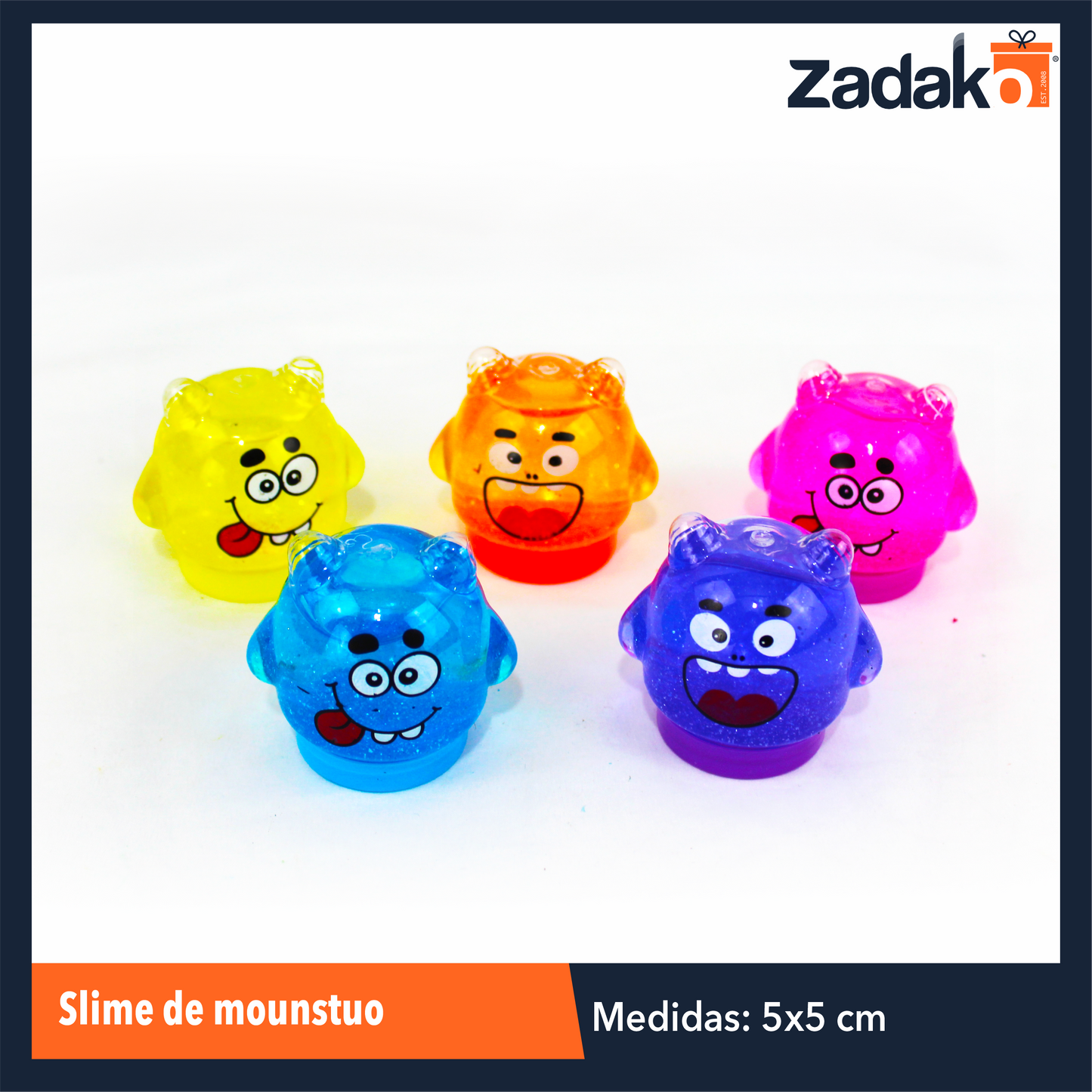 ZK-8098 SLIME DE MOUNSTRUO CON 24 PZS O CAJA CON 20 PQTS