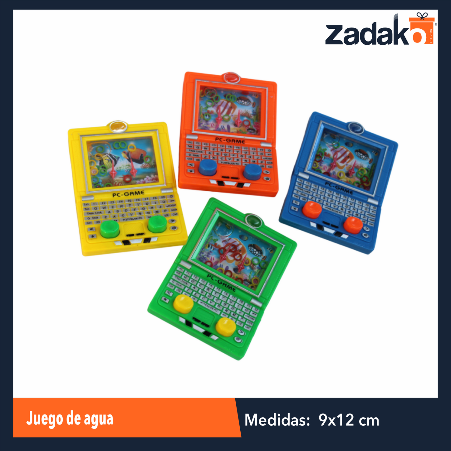 ZK-8129 JUEGO DE AGUA CON 1 PZ O CAJA CON 480 PZS