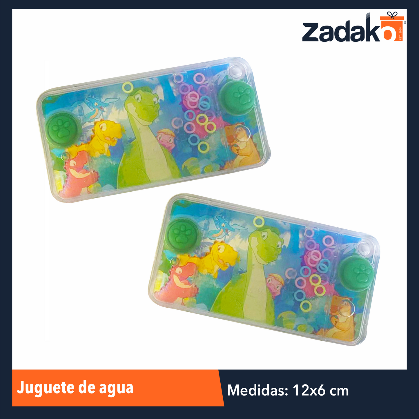 P-1268 JUGUETE DE AGUA CON UNA PZA O CAJA CON 432 PZAS