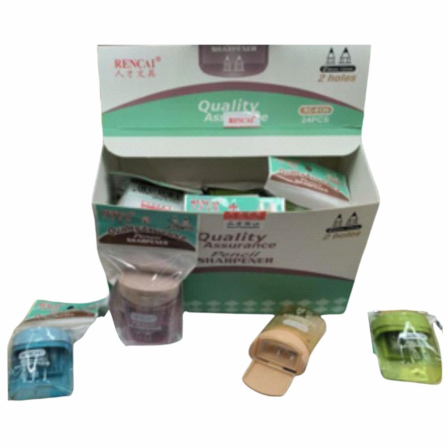 ZP-1763 SACAPUNTAS CON DEPOSITO 1 PZ, CAJA CON 1152 PZS