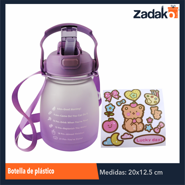D-0058 BOTELLA DE PLASTICO CON 1  PZ  O CAJA CON 60 PZS