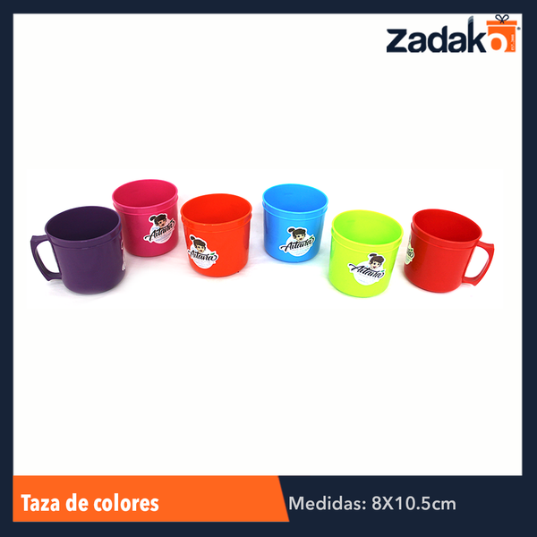 AIT-001 TAZA ARCOIRIS, CON 1 PZ O CAJA CON 48 PZS