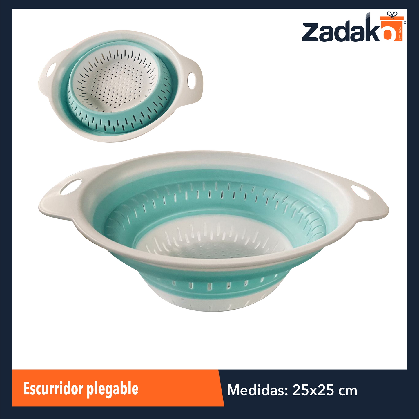 AK-2537A  ESCURRIDOR PLEGABLE,CON 1 PZ O CAJA CON 144 PZS