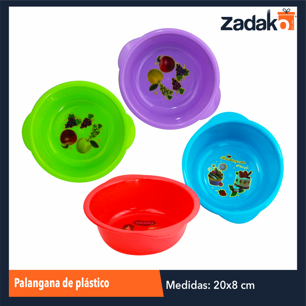 AK-2663 PALANGANA DE PLASTICO CON 1 PZ O CAJA CON 300 PZS