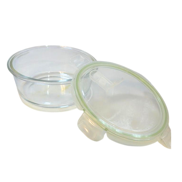 AV-8605A-3 RECIPIENTE PARA ALIMENTOS DE VIDRIO 950ML CON 1 PZ O CAJA CON 24 PZS