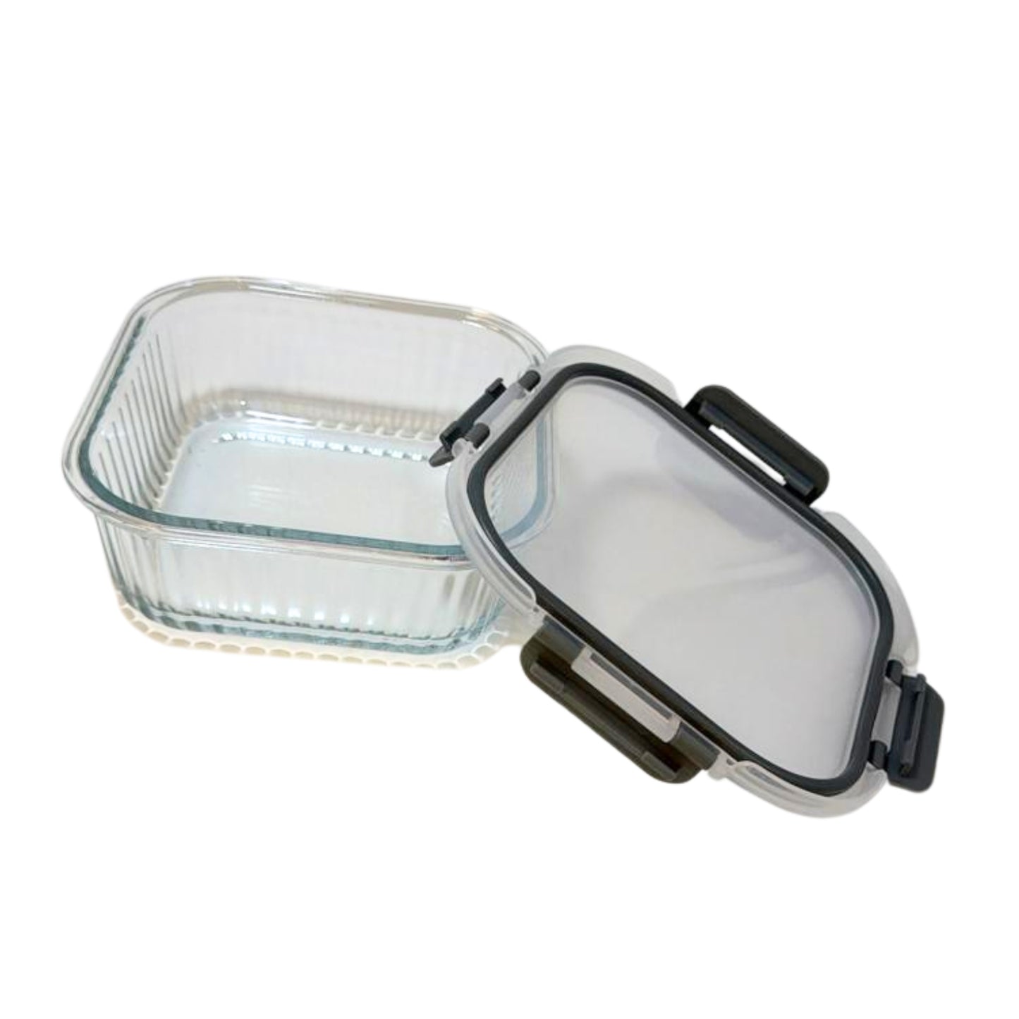 AV-8605B-4 RECIPIENTE PARA ALIMENTOS DE VIDRIO 1200ML CON 1 PZ O CAJA CON 20 PZS