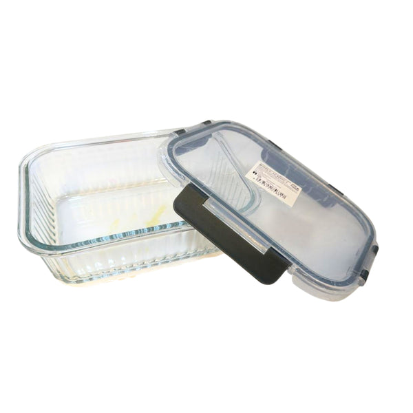 AV-8650C-3 RECIPIENTE PARA ALIMENTOS DE VIDRIO 1040ML CON 1 PZ O CAJA CON 24 PZS
