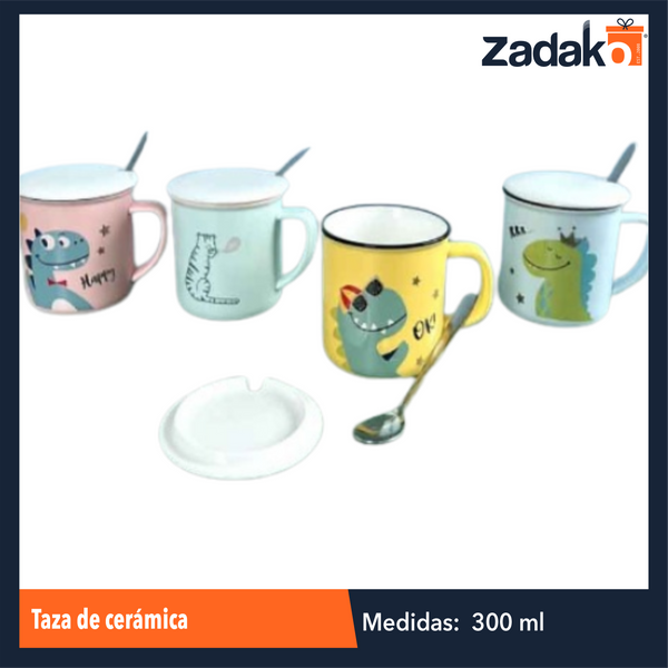 AW-1575  TAZA DE CERAMICA CON 1 PZ O CAJA CON 60 PZS