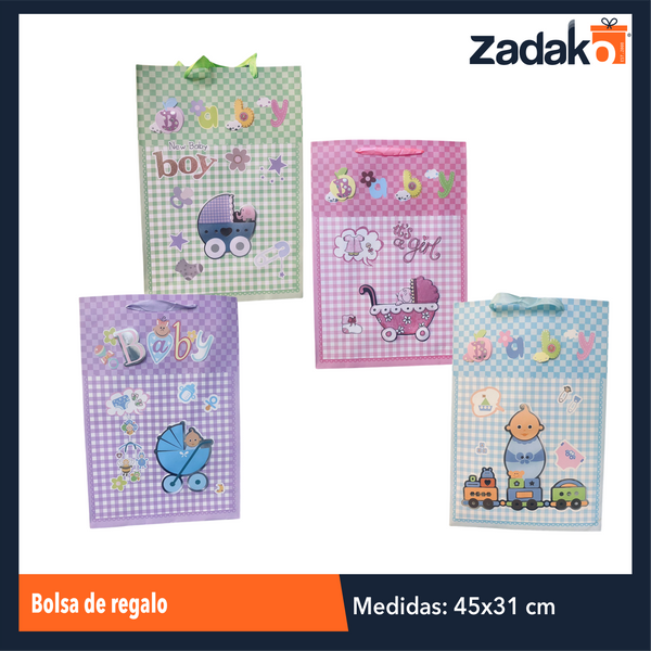 CE-0131 BOLSA DE REGALO, CON 1 PZ O CAJA CON 120 PZS