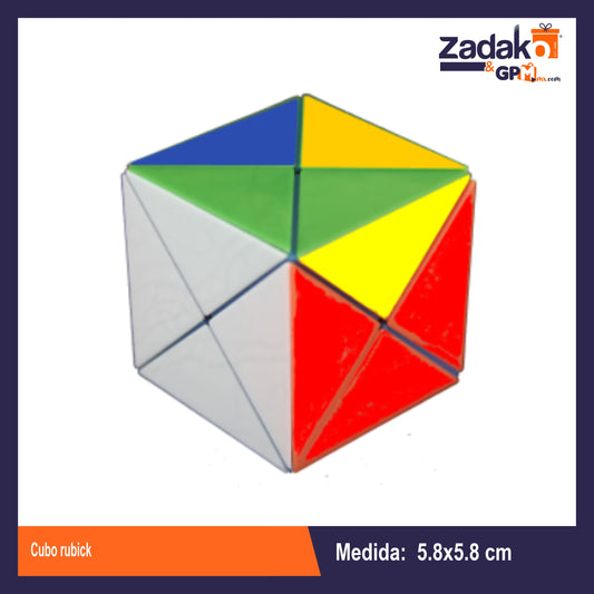 GPM-0565 CUBO RUBICK CON 6 PZ POR PAQUETE O CAJA CON 48 PQTS