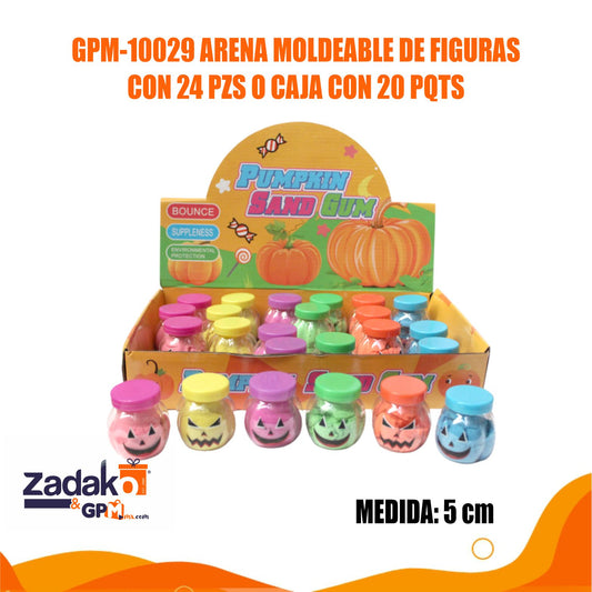 GPM-10029 ARENA MOLDEABLE DE FIGURAS CON 24 PZS O CAJA CON 20 PQTS