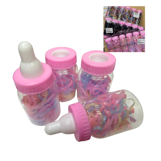 GPM-10074 BOTECITO DE LIGA PARA CABELLO CON 12 PZS O CAJA CON 60 PQTS