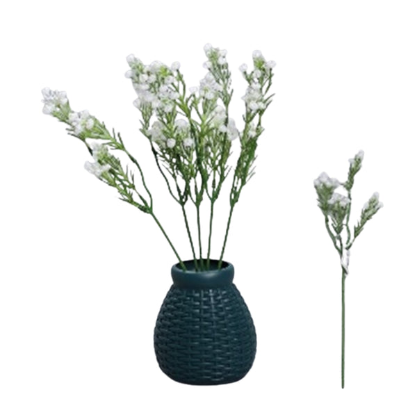 CZ-6799 FLORES ARTIFICIALES DE PLASTICO CON 1 PZ O CAJA CON 1200 PZS