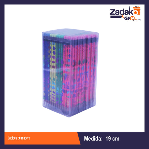 UA-2532C LAPICES DE MADERA CON 12 PZ, CON 1 PQT O CAJA CON 240 PQTS