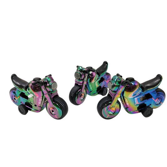 GPM-10881 SET DE MOTOCICLETA DE METAL SHOPPER DE JUGUETE CON 12 PZ O CAJA CON 16 PZS