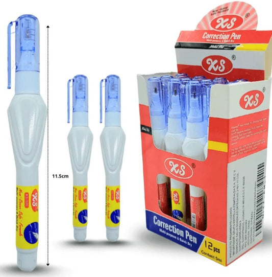 M114-6H-1 CORRECTOR EN PLUMA CON 12 PZS O CAJA CON 120 PQTS.