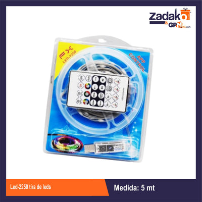 LED-2250 TIRA DE LEDS CAJA CON 100 PZS