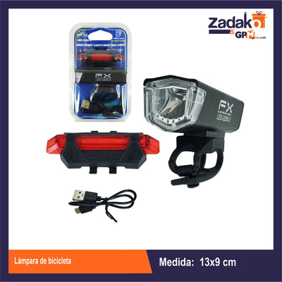 LED-2255-2 LÁMPARA DE BICICLETA CON 1 PZ O CAJA CON 240 PZS