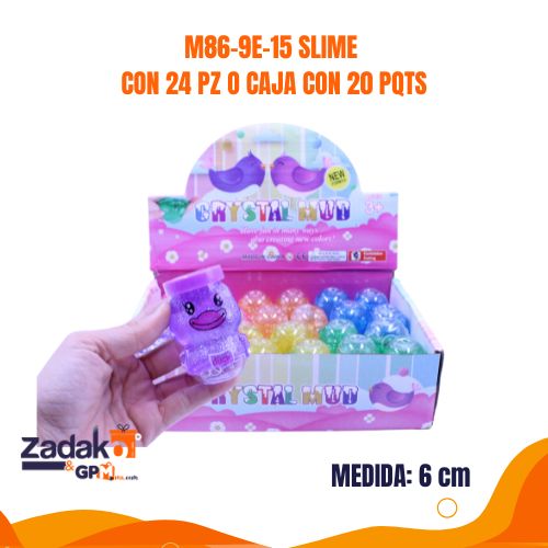 M86-9E-15 SLIME CON 24 PZ O CAJA CON 20 PQTS