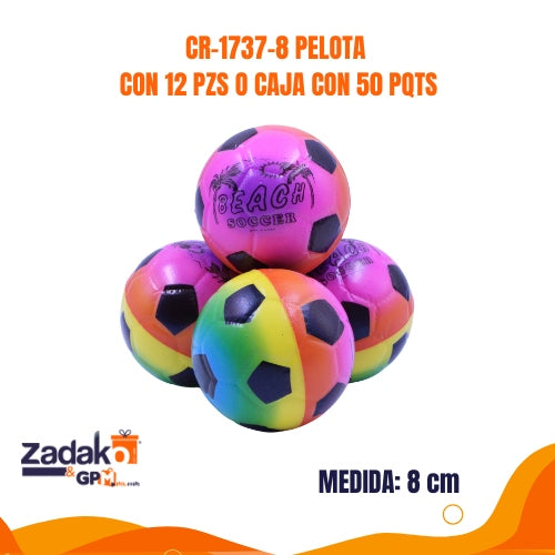 CR-1737-8 PELOTA CON 12 PZS O CAJA CON 50 PQTS