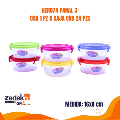 HER074 PANAL 3 CON 1 PZ O  CAJA  CON 24 PZS