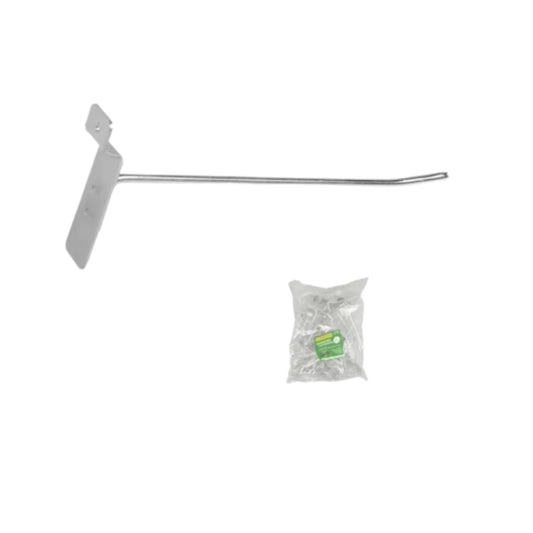 6068 GANCHO EXHIBIPANEL 10 PULGADAS CON 25 PIEZAS LION TOOLS CON 1 PZ O CAJA CON  16 PZS