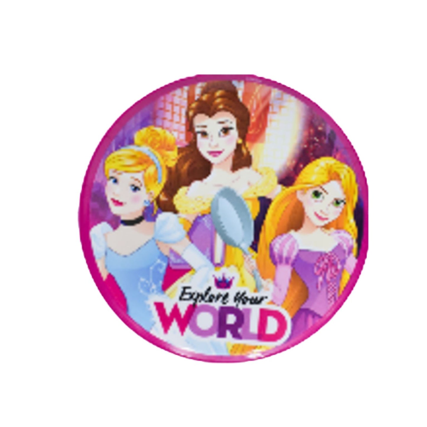 1555-1445 PLATO PRINCESAS 8,1 CON 1 PZ  O CAJA CON  24 PZS