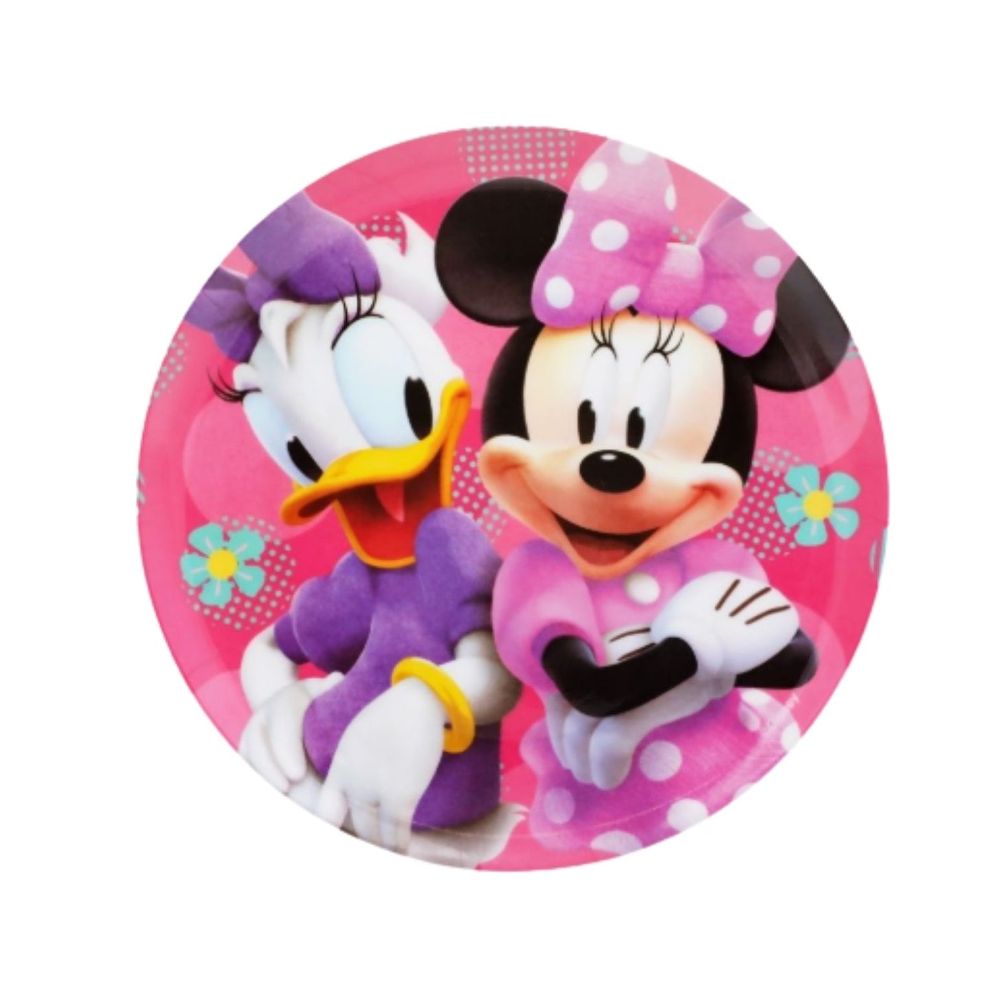 1653-343 PLATO MINNIE CON 1 PZ  O CAJA CON  24PZS