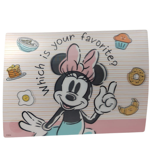 1669-1265CH MANTEL LENTICULAR PARA BEBES CLASIC MINNIE CON 1 PZ  O CAJA CON  12 PZS