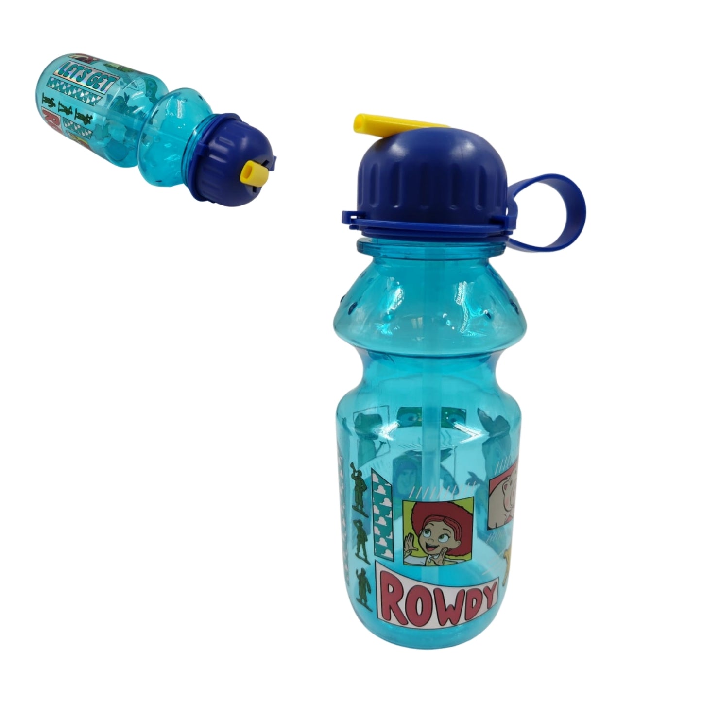 01512INC - BOTELLA SQUEEZER TOY STORY CON 1 PZ O CAJA CON 48 PZS