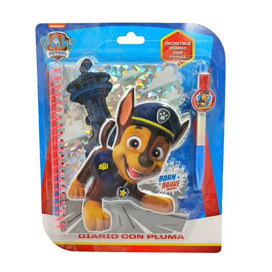 79719INC - DIARIO PARA LLEVAR PAW PATROL CON 1 PZ O CAJA CON 24 PZS