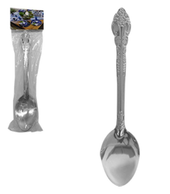 AS-0203-6 CUBIERTOS CUCHARA SOPERA DE  ACERO INOXIDABI.E CON 12 PZ O CAJA CON 50 PQTS
