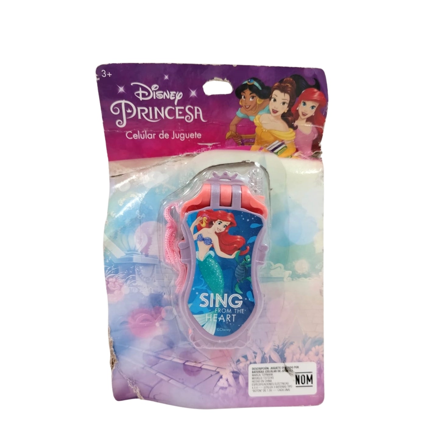 T372245 CELULAR PRINCES BS 5X10X2  CM CON 1 PZ O CAJA CON 288 PZS