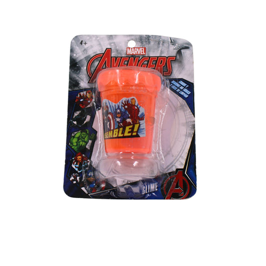 T379808 SLIME AVENGERS BS EN BOTE 12x16 CM CON 1 PZ O CAJA CON 120 PZS