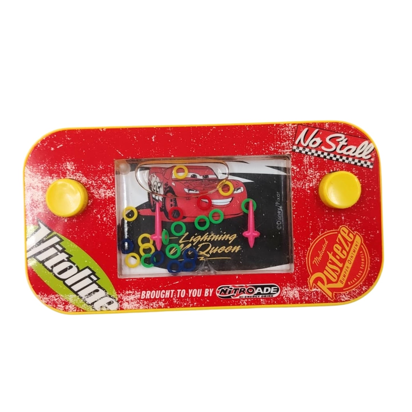 T372161 JUEGO DE AGUA CARS-TOY STORY BOLSA CON 1 PZ O CAJA CON 144 PZS