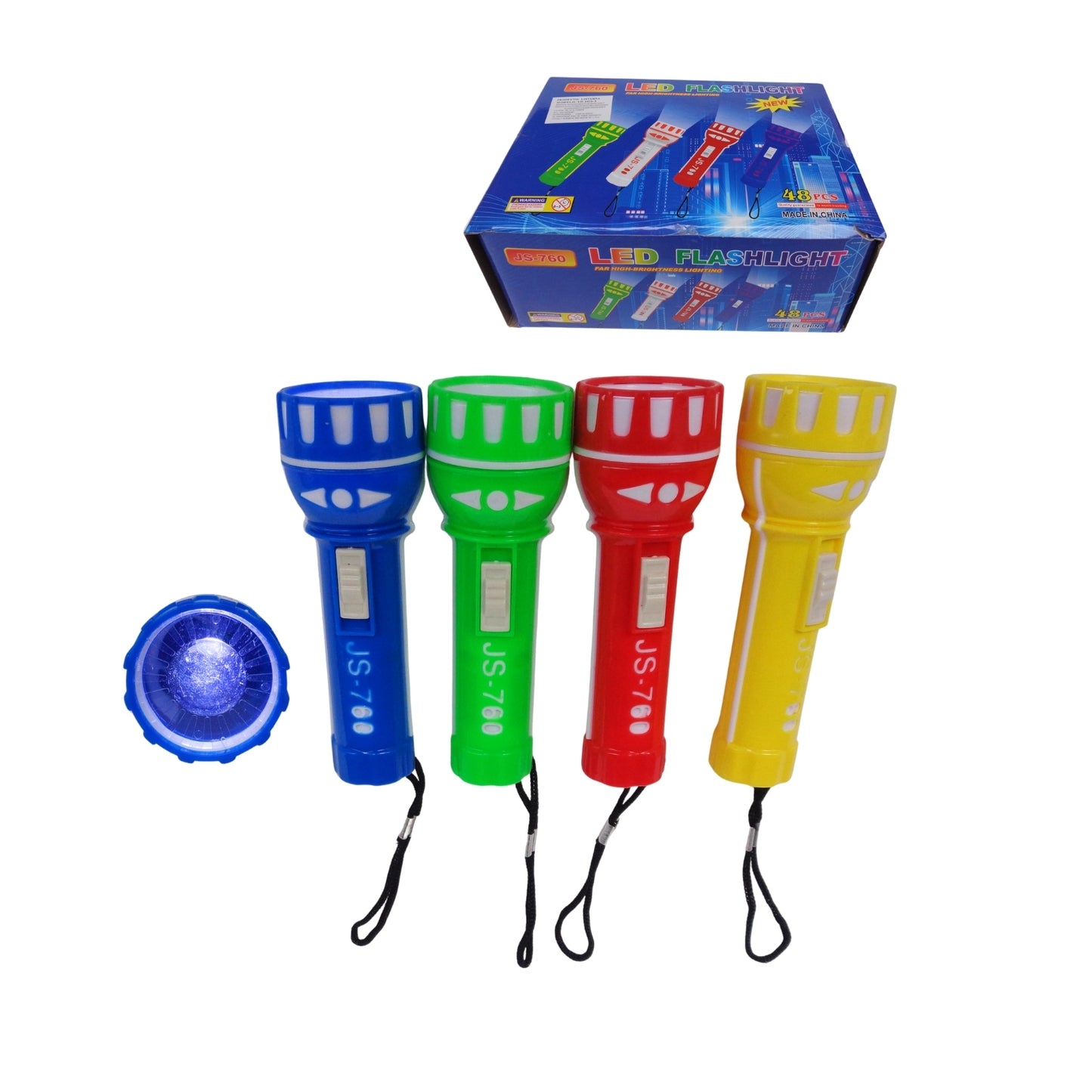YD-1021-5 LINTERNA DE BOLSLLO CON 48 PZS O CAJA CON 30 PQTS