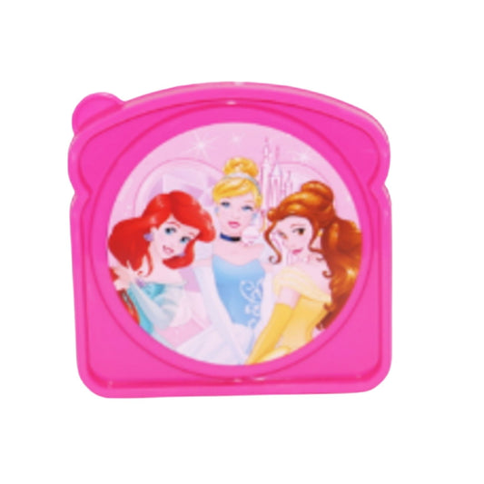 1555-2256 RECIPIENTE CON TAPA EN FORMA DE PAN PRINCESAS CON 1 PZ O CAJA CON 12 PZS