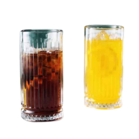 AV-2101-2 VASO DE VIDRIO CON 1 PZ O CAJA CON 48 PZS