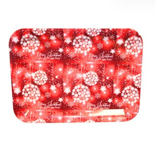 GA-0012 CHAROLA DE NAVIDAD CON 1 PZ O CAJA CON 48 PZS