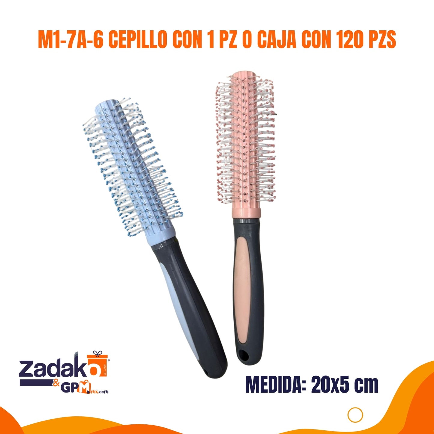 M1-7A-6 CEPILLO CON 1 PZ O CAJA CON 120 PZS