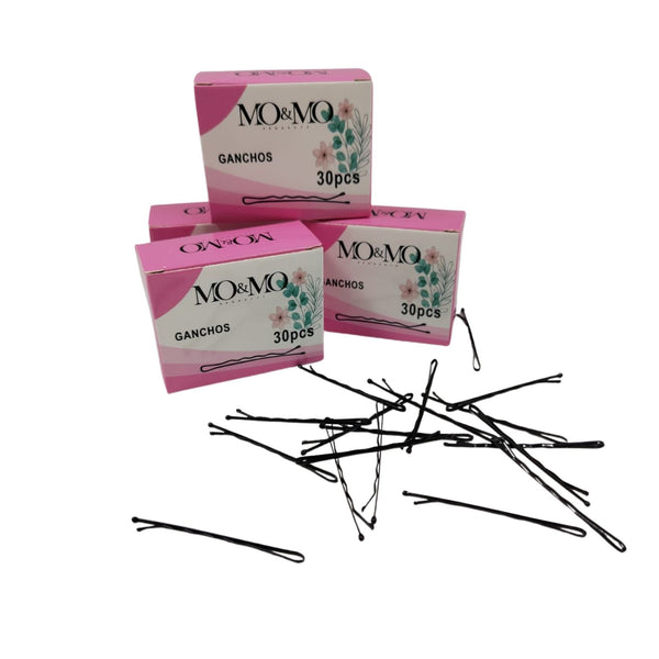 ZM232-16A-1 PASADOR PARA CABELLO CON 12 PZ O CAJA CON 50 PQTS